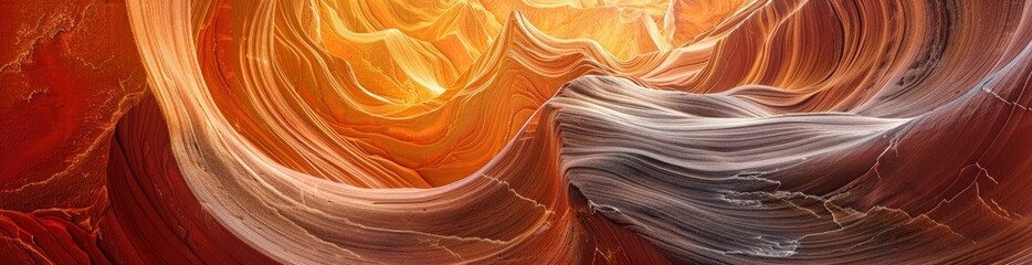 Abstract Patterns Inspired By Summer Canyon Trails. With Copy Space, Abstract Background