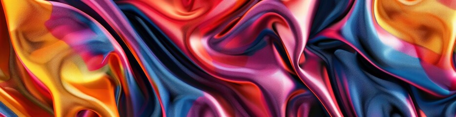 Abstract Patterns Inspired By Summer Carnival Rides. With Copy Space, Abstract Background