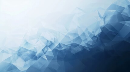Abstract Blue Geometric Background Design
