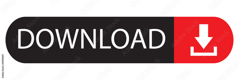 Poster 3d download now button with hand cursor. save cloud icon button hand pointer clicking. click here ba