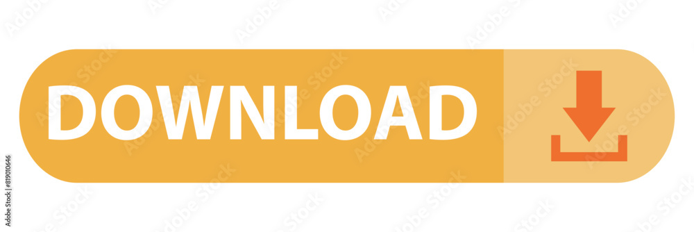 Poster 3d download now button with hand cursor. save cloud icon button hand pointer clicking. click here ba