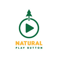 Green Essence The Play Nature Logo Collection
