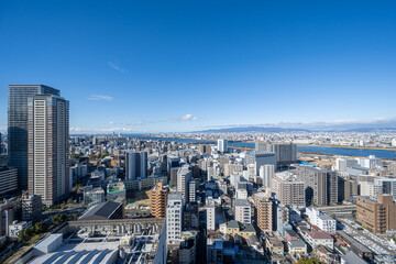 綺麗な大阪梅田の風景　～大阪風景～