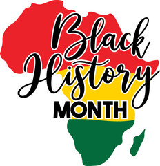 Black history month. African-American history. Junenth Day Svg. Vector illustration.
