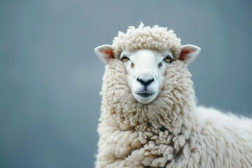 Fototapeta premium close up of a sheep