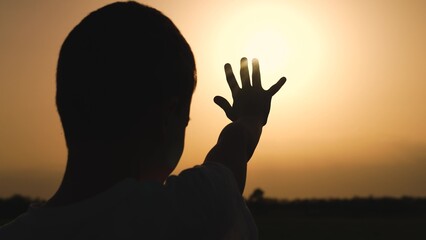 boy son child hand prayer sun ask to pray sky man faith, happy family, children's dream, boy...