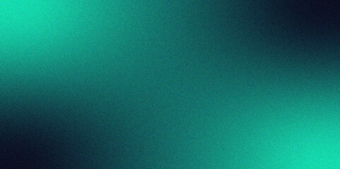 Abstract Fiery burnt dark teal foil gradient vector blurred shine. Bokeh background with teal color gradient, ombre effect. Textured with rough grain, noise, and bright spots.