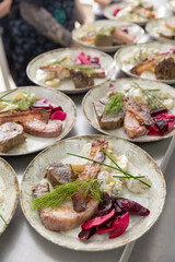 Assorted delicious dishes