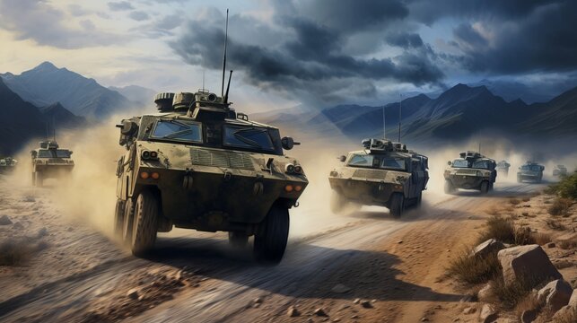 Tank, Military equipment close-up. Concept: war and armed conflicts, illustration of the actions of soldiers and tank crews.