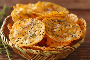 bread in a basket