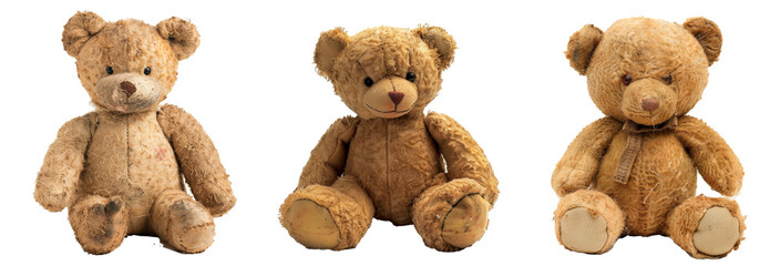 Antique teddy bears nostalgic charm