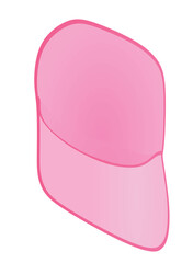 Pink pocket baby bag. vector