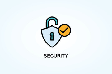 Security Vector  Or Logo Sign Symbol Illustration