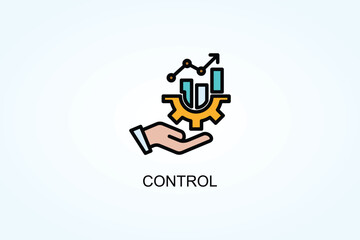 Control Vector  Or Logo Sign Symbol Illustration