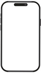 iphone or smartphone vector mockup