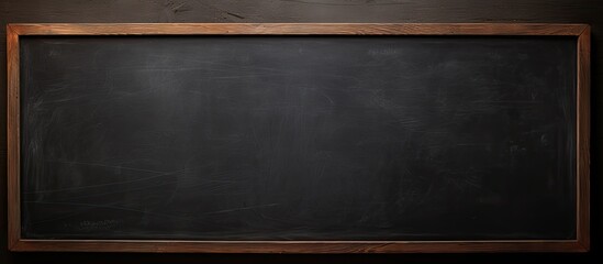 Black blank chalkboard for background. copy space available