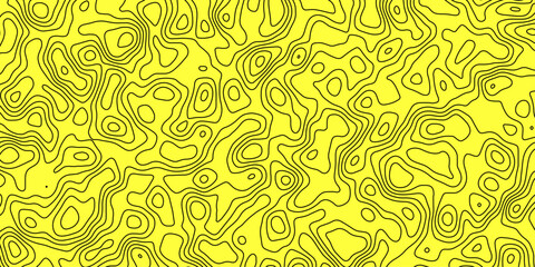up 7-5Terrain elevation abstract art formed with swirling contour line design

