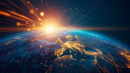 Uncontrollably fast global networks, an overabundance of connectivity on Earth, an uncontrollably fast data transfer world, and irrational business deals