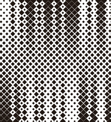 Halftone seamless pattern. Repeated geometric gradient. geometry pattern background. Repeating gradation design. Repeat hexagon printed black and white. Vector Format illustration design element	
