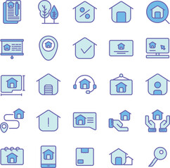 Design Icon style Flat Real Estante