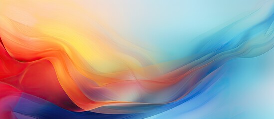 Fototapeta premium Abstract colorful background with a blur effect. copy space available