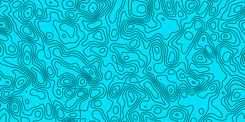 Naklejka premium Sophisticated Vector Design of a Topographic Map Highlighting Precise Topographical Details and Complex Topological Patterns, Great for Modern Cartographic Projects, Data Visualization, and Digital Me