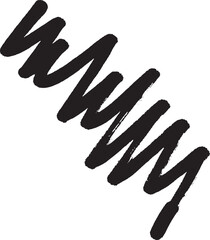 Hand Drawn scribbles , scribbles line, Doodle line design element 