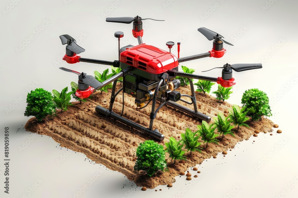 Poster remote monitoring in agritech for smart cultivation using crop management techniques in agricultural