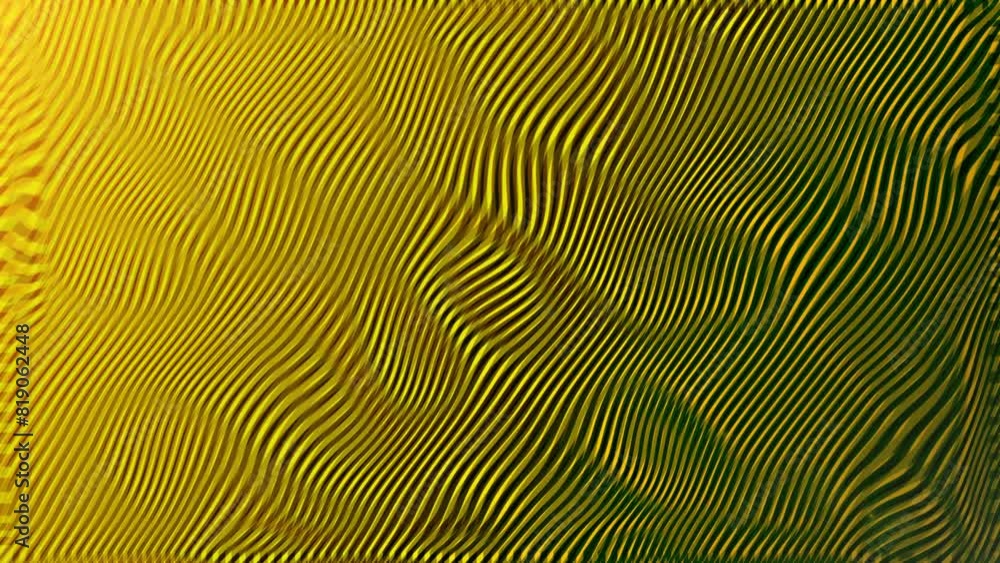 Poster wavy lines abstract minimal elegant dark motion background. seamless looping for title background ev