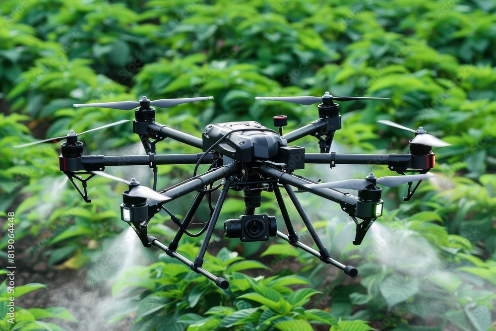 Poster advanced smart business applications using drone technology for efficient environmental monitoring i