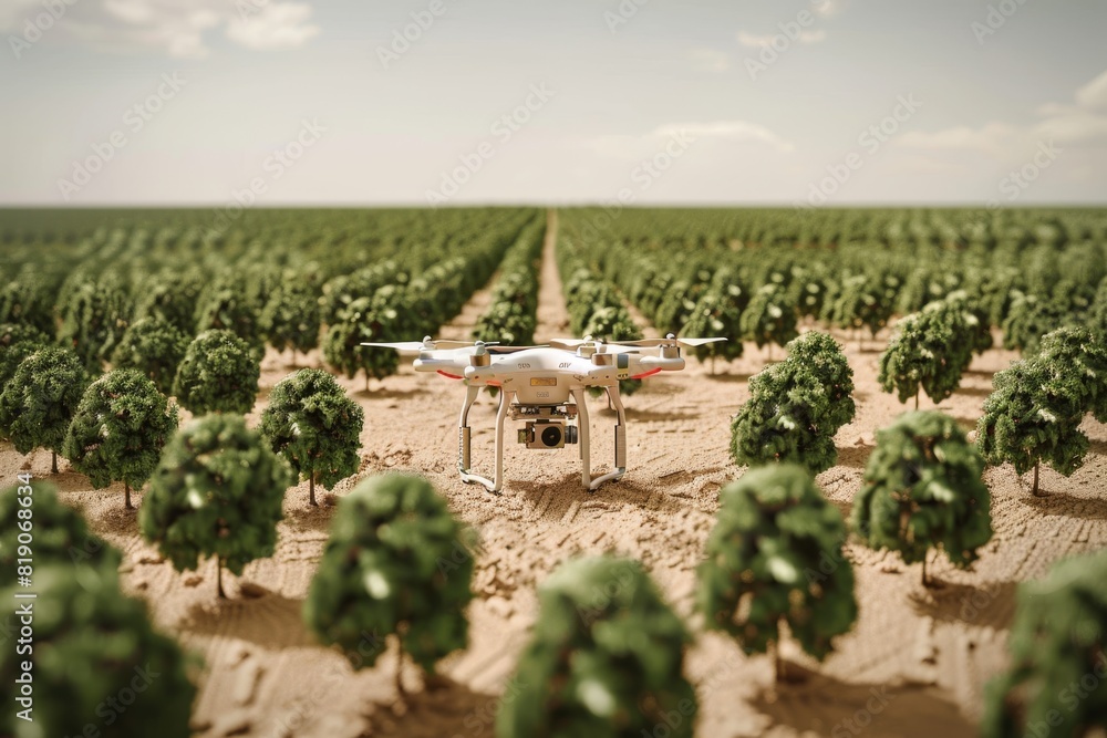 Poster efficient sustainable farming techniques in wine production with advanced robotic agriculture and pl