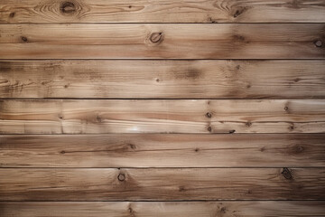 Fototapeta premium wooden panel wall horizontal with natural wood grain texture background and wallpaper