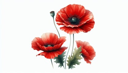 Obraz premium Poppy Flower