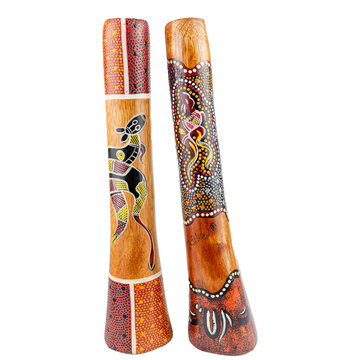recommend clip art: The Aboriginal musical instrument made from wood is called the Didgeridoo.