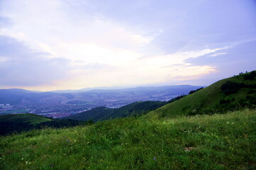 Fototapeta premium landscape with sky