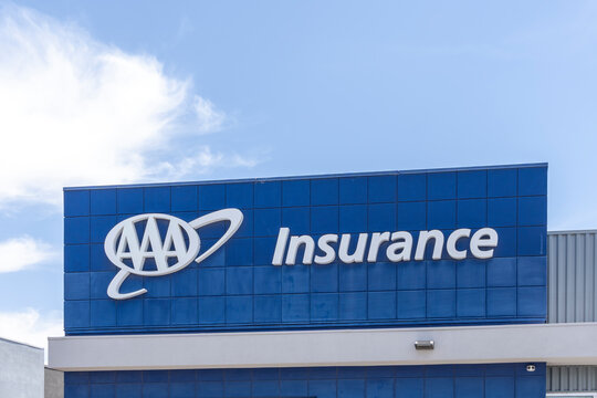 AAA insurance office in  Las Vegas, Nevada, United States - May 31, 2023. AAA Insurance is an insurance agency.  