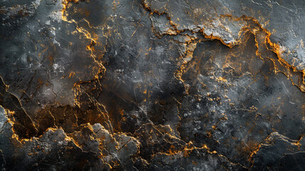 Expressive abstract art on a highly textured marble slab.