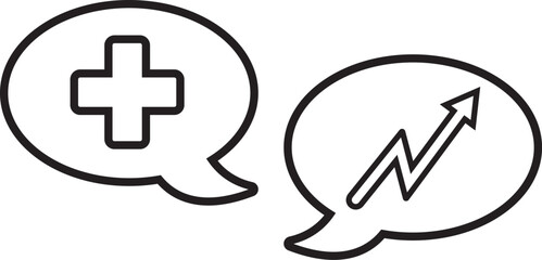 Chat, consultation, diagnosis icon