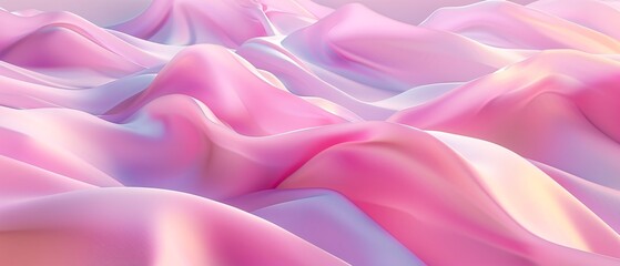 Fototapeta premium Detailed view of pink fabric, ideal for textile backgrounds