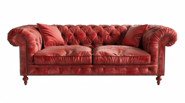 Sofa home interior design cut out transparent isolated on white background PNG file artwork graphic design.