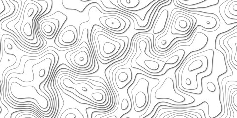 Creative Vector Representation of a Topographic Map Showcasing Complex Topographical Patterns and Detailed Topology, Perfect for Digital Art, Geographic Studies, and Data Visualization