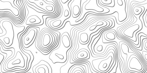 Creative Vector Representation of a Topographic Map Showcasing Complex Topographical Patterns and Detailed Topology, Perfect for Digital Art, Geographic Studies, and Data Visualization