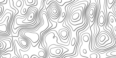 Obraz premium Comprehensive Vector Design Illustrating a Topographic Map with Rich Topography and Complex Topological Features, Great for GIS Applications, Cartographic Design, and Educational Content