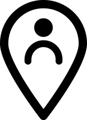 Human location icon
