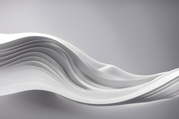 Abstract wave elegant shiny background. luxurious 3d curve resembling a graceful wave glowing