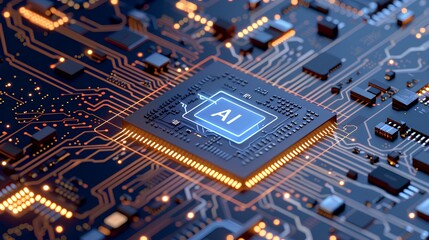 Fototapeta premium electronic circuit board