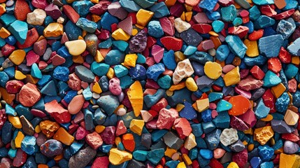 colourful gravel texture background