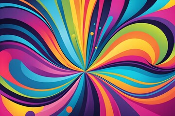 Cheerful abstract background comic book style halftone patterns. colorful comic background