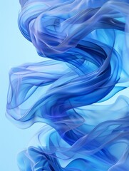 abstract smoke motion shape art blue design flowing background curve colorful smooth pattern dyna