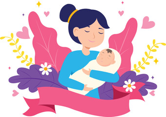 Mother's day with baby 